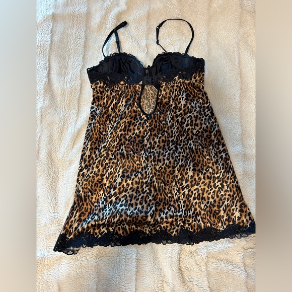 Lepord pink silk dress - Picture 3 of 3